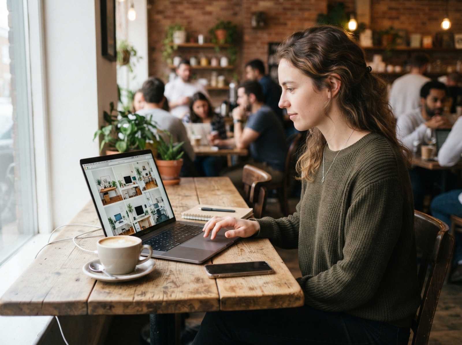 Illustrative image of a London workspace